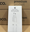 Chargeur iPhone 20w avec câble