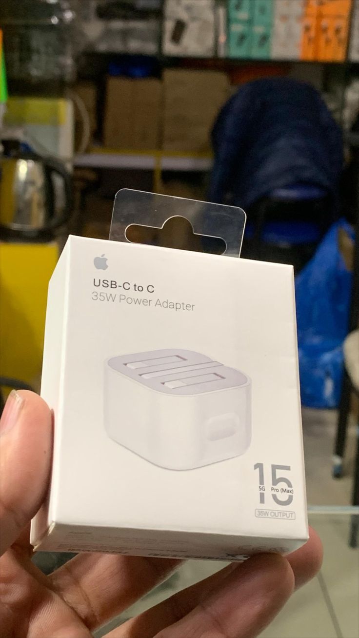 Chargeur iPhone 35w englaise